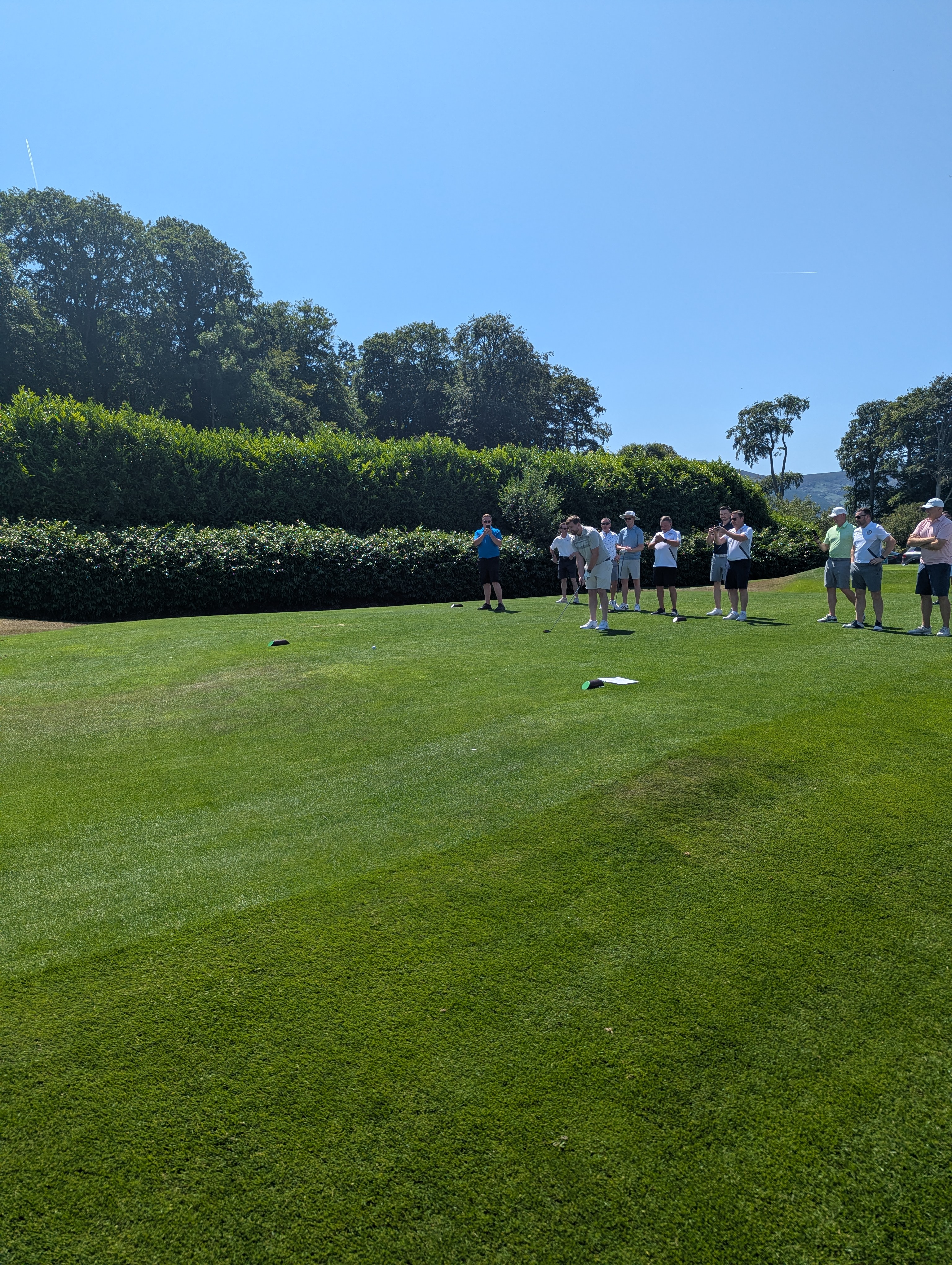 powerscourt captains tee off